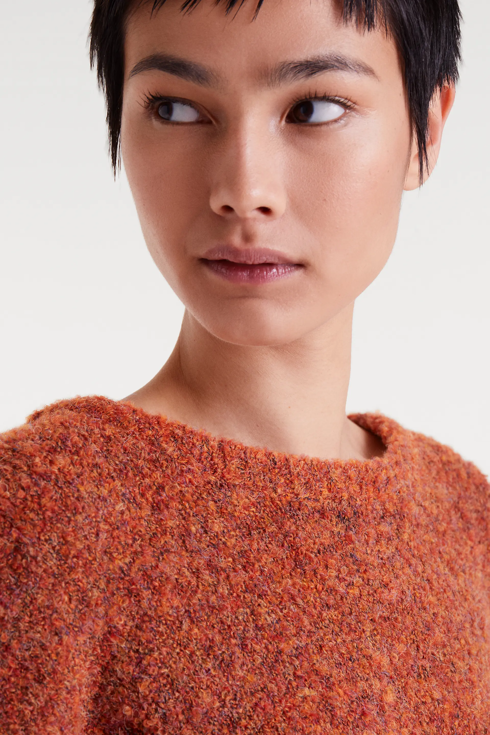Jersey punto con textura naranja - Image 4