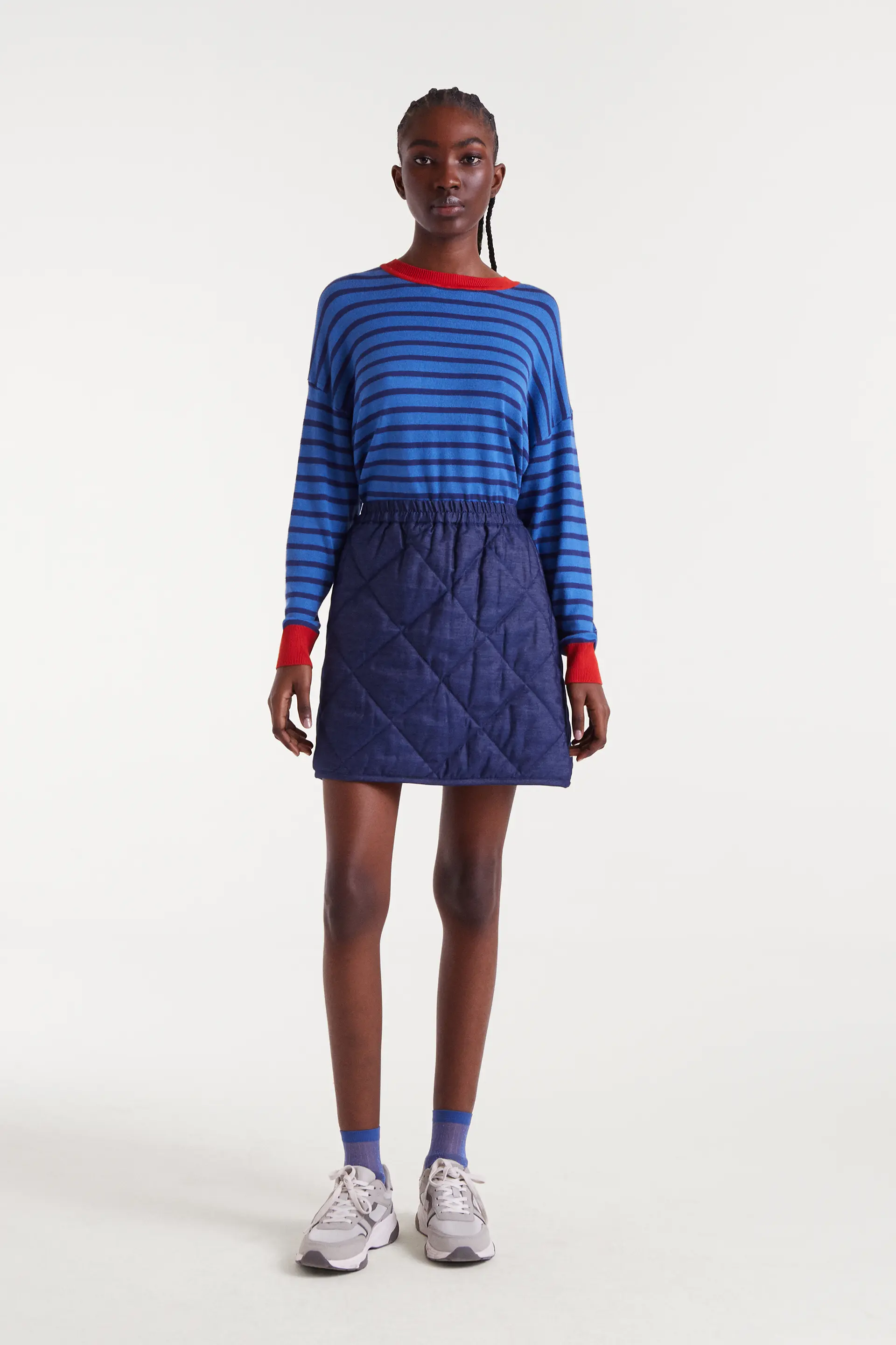 Jersey punto de rayas azules - Image 5