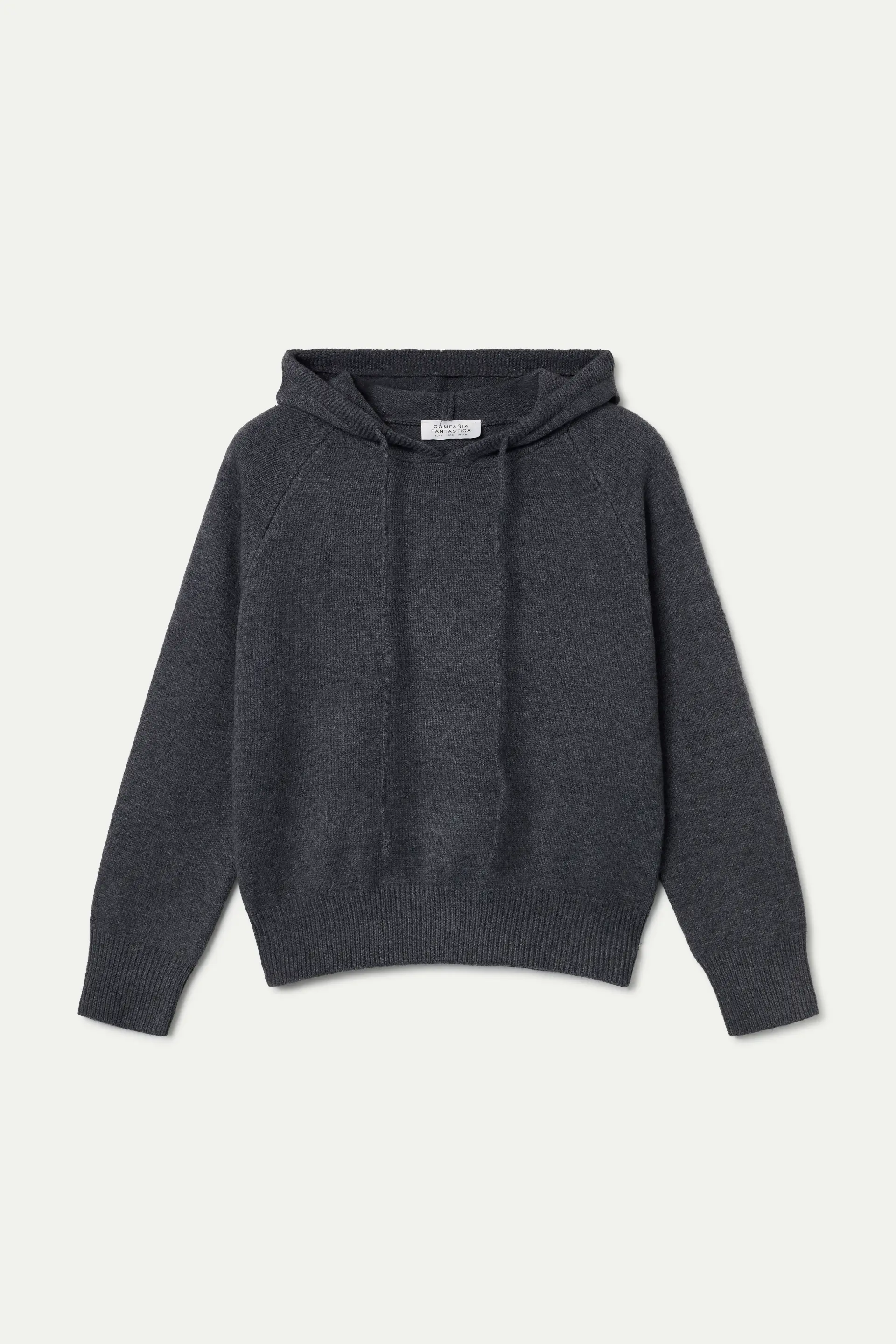Jersey sudadera punto fino gris - Image 2