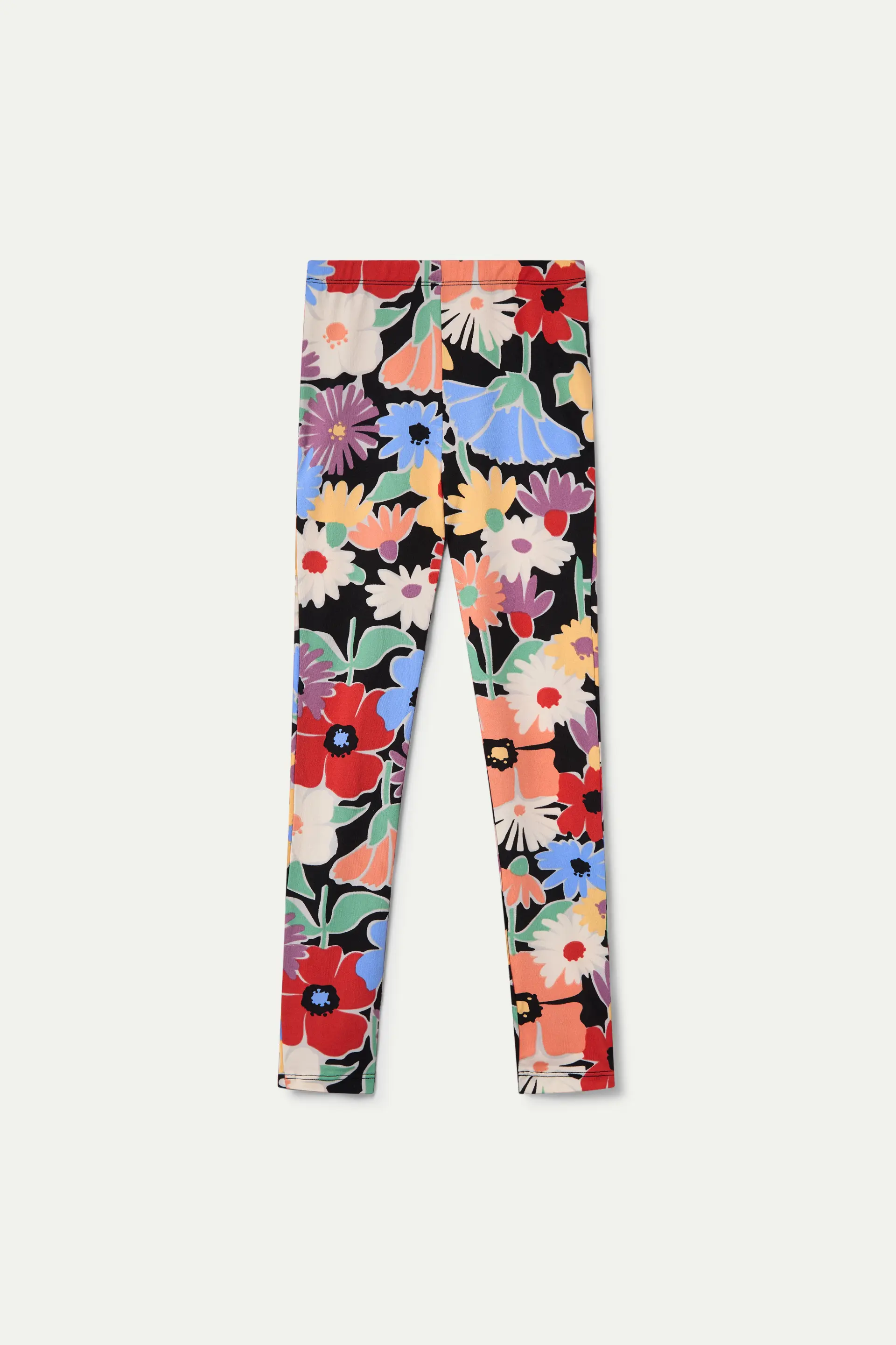 Leggings de niña estampados con flores multicolor Hampton - Image 2