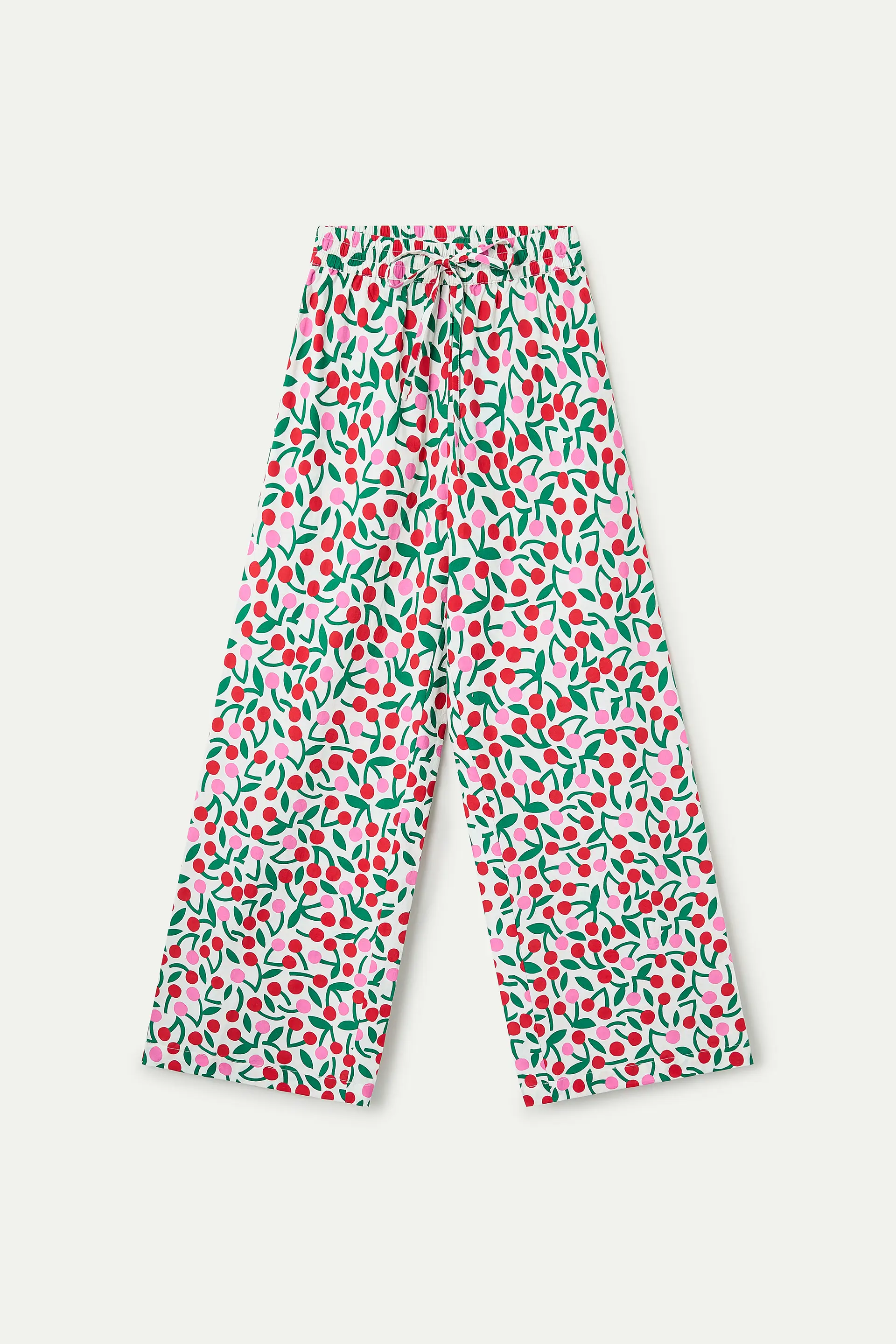 Pantalón 100% algodón con estampado Guinda - Image 2