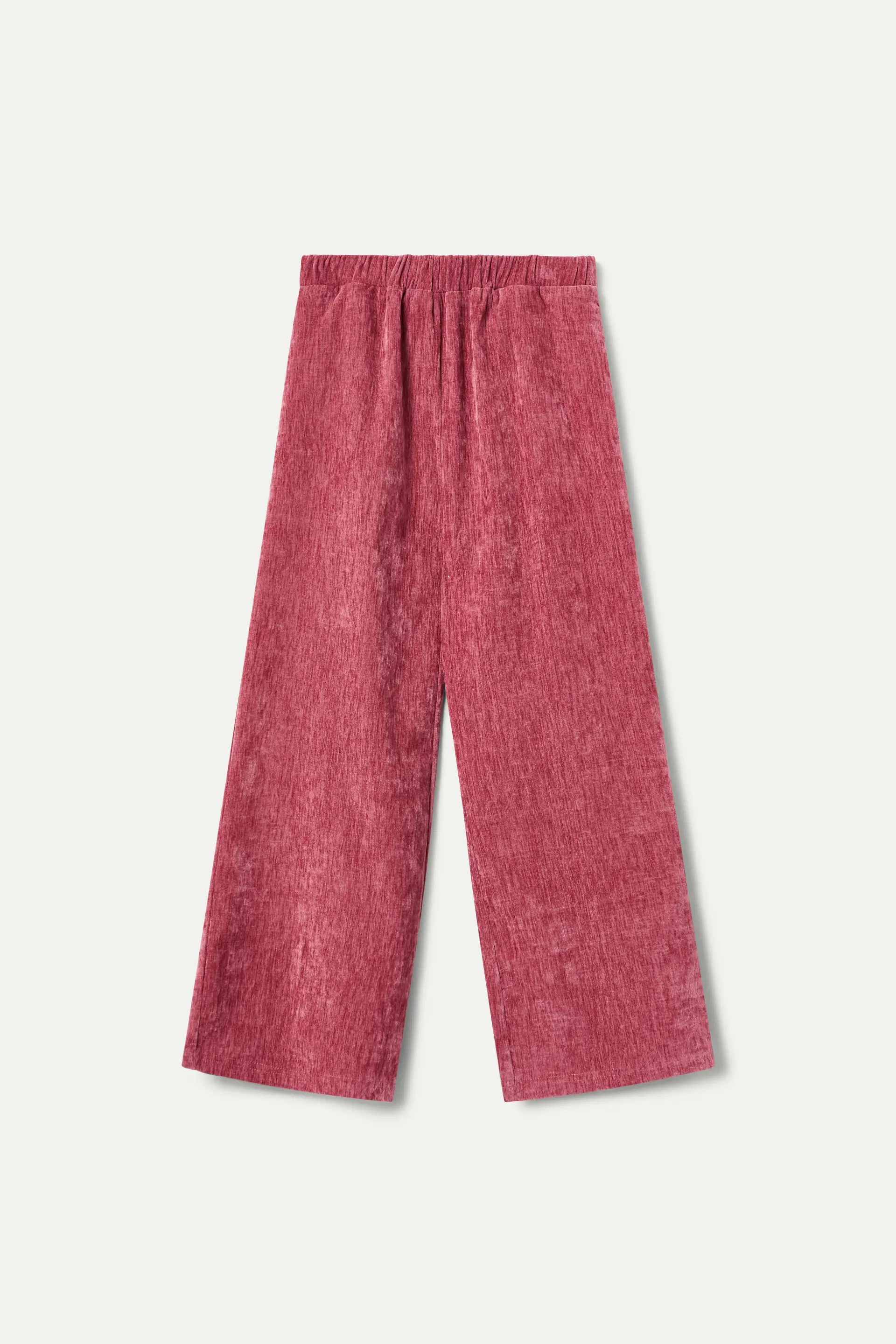 Pantalón ancho de niña de color rosa - Image 2