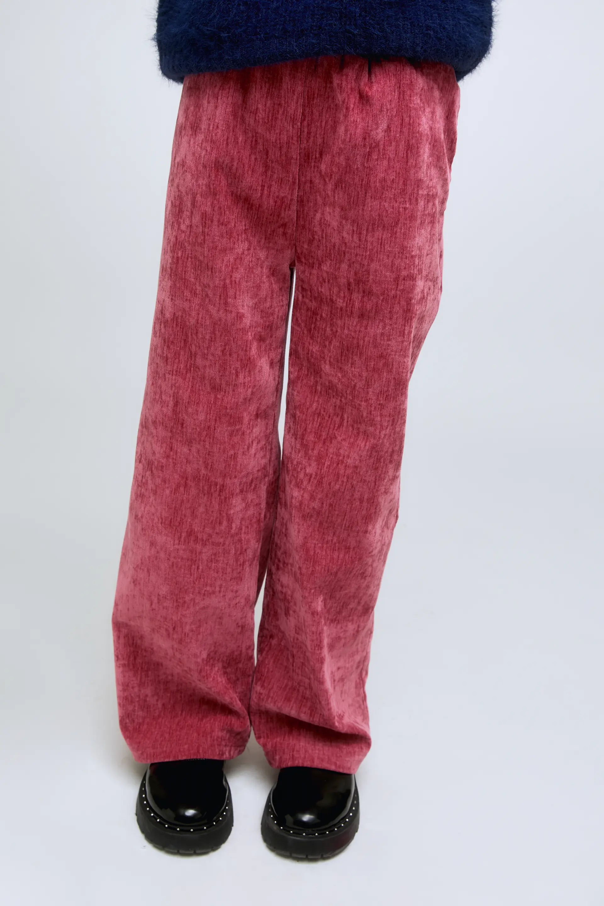 Pantalón ancho de niña de color rosa - Image 3