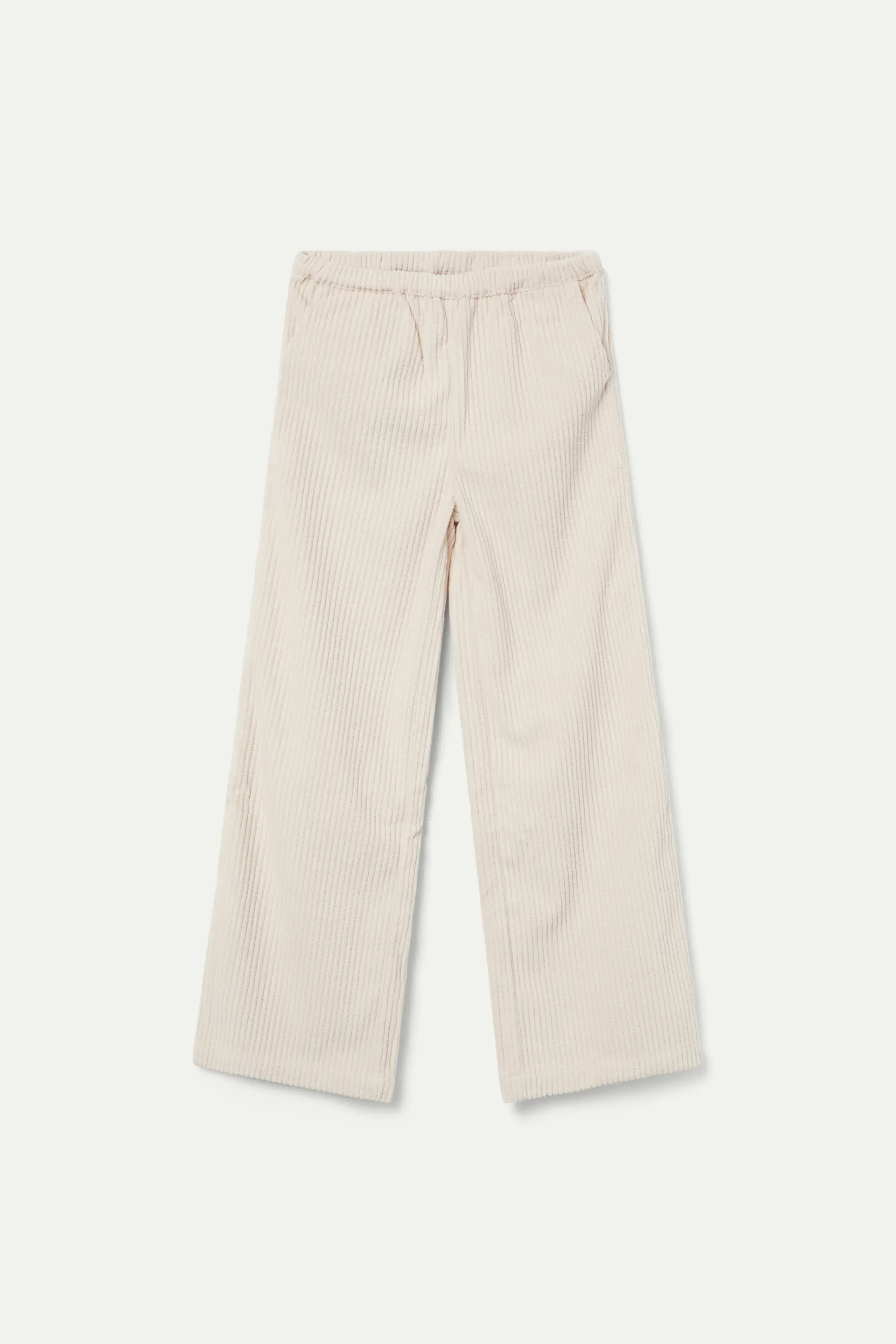 Pantalón de niña de pana beige - Image 2