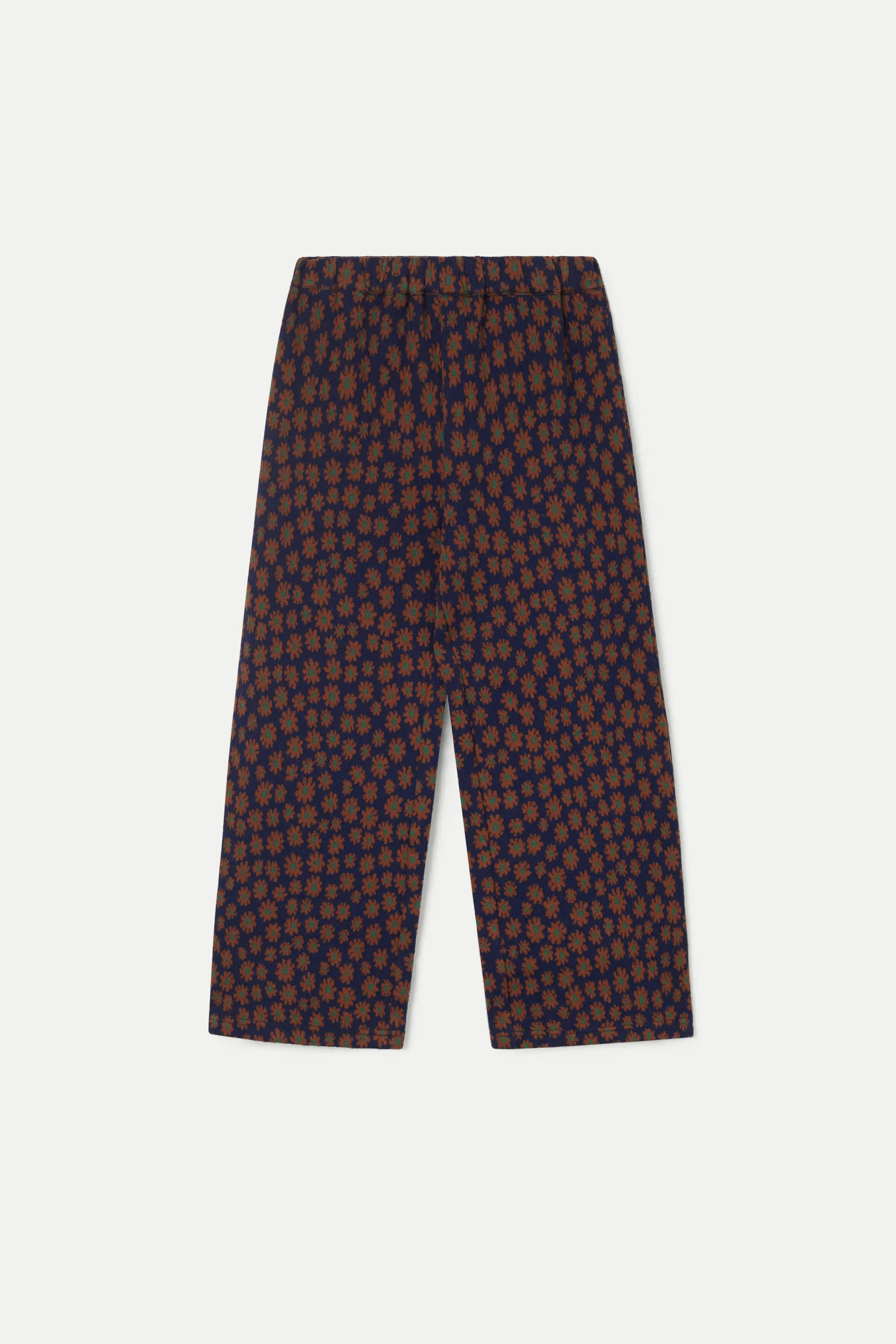 Pantalón de niña estampado floral azul - Image 2