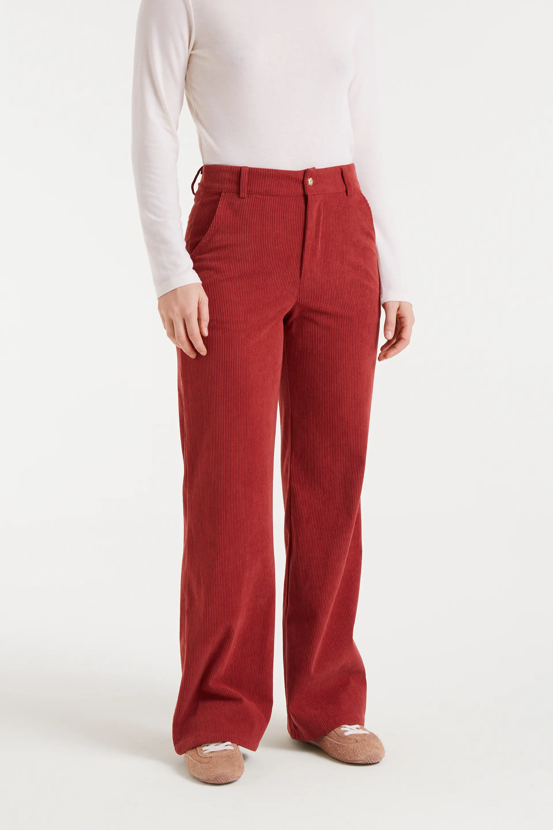 Pantalón de pana marrón