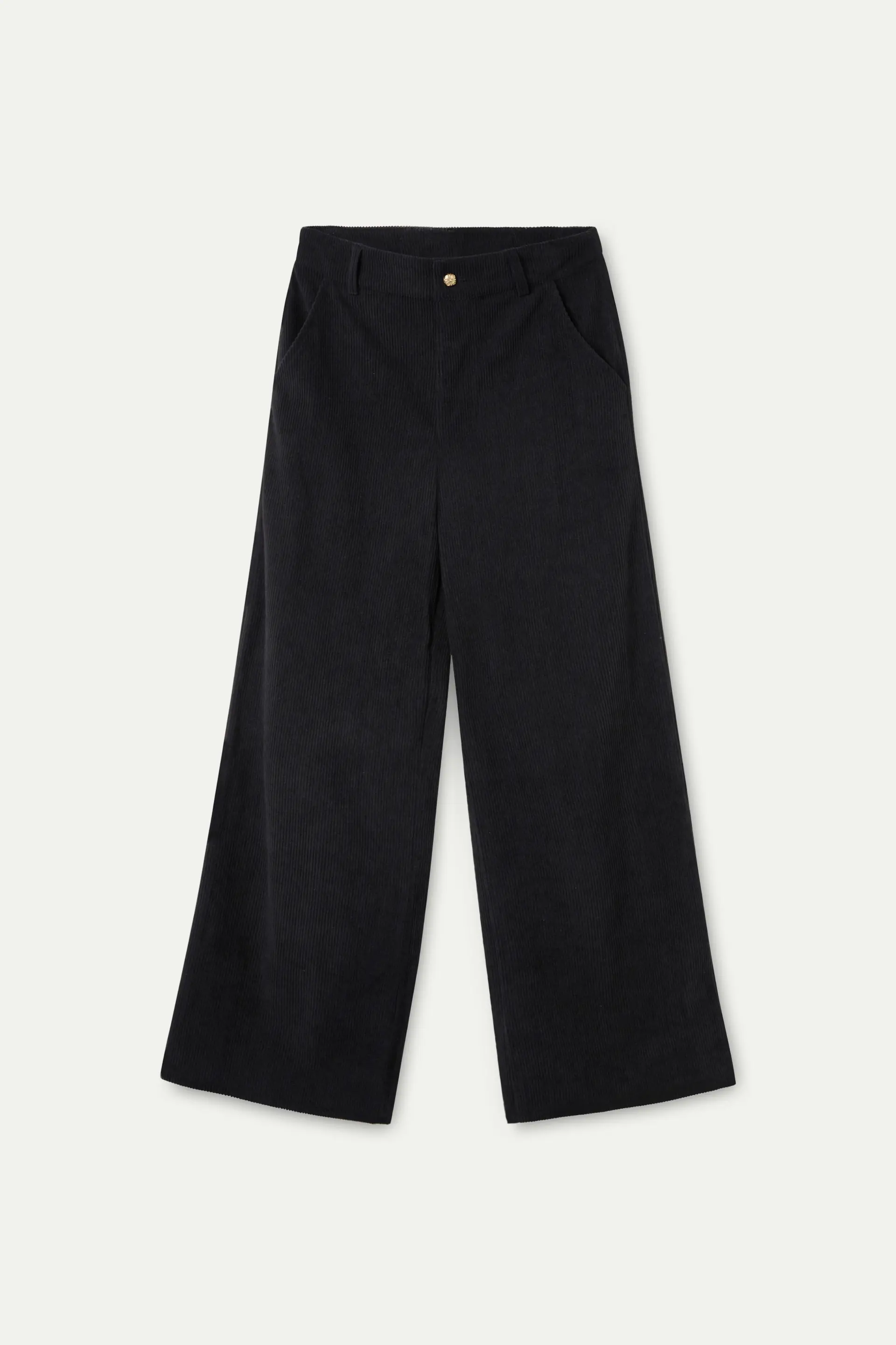 Pantalón de pana negro - Image 2