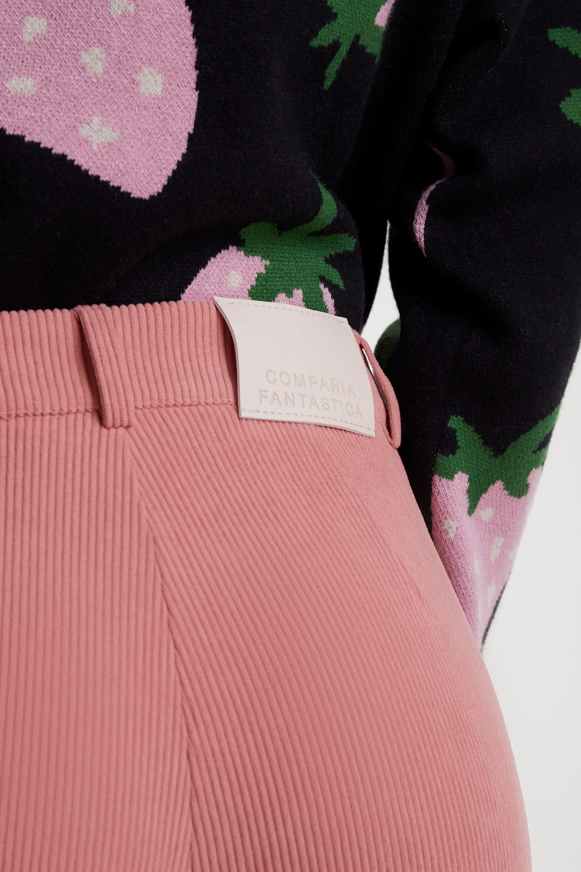 Pantalón de pana rosa - Image 4