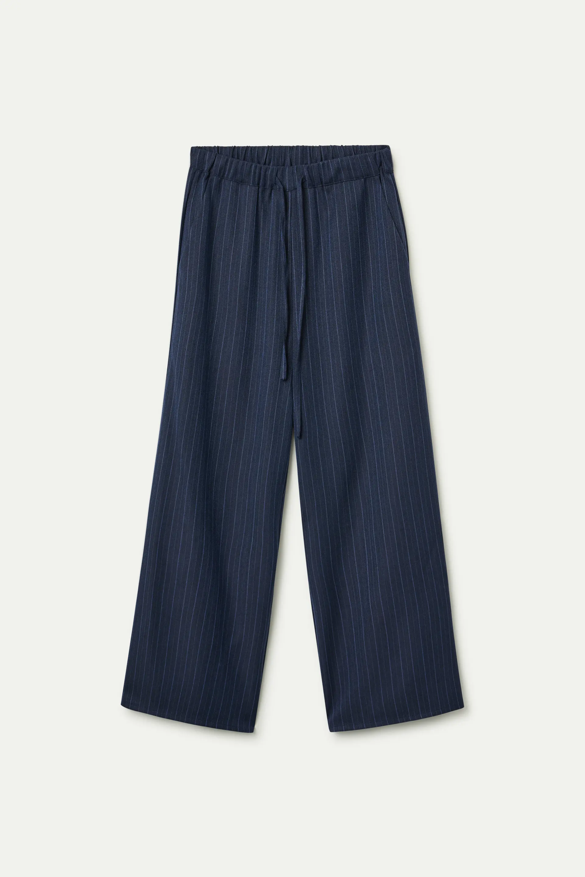 Pantalón de raya diplomática azul - Image 2