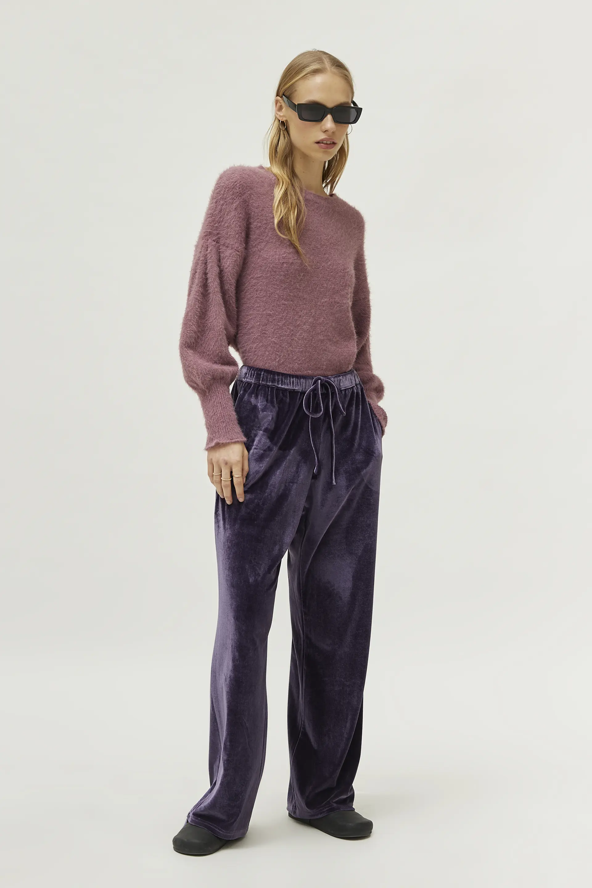 Pantalón de terciopelo morado - Image 7
