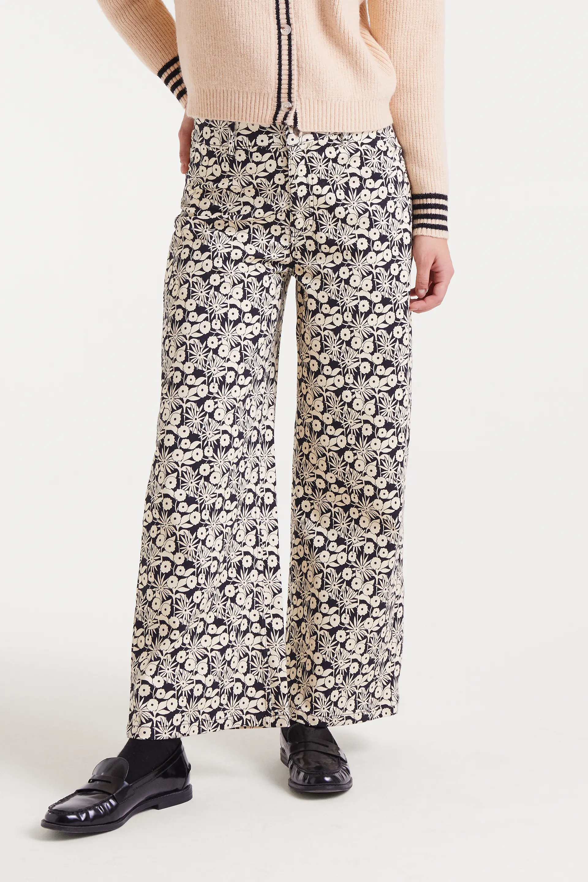 Pantalón vaquero estampado Tofu