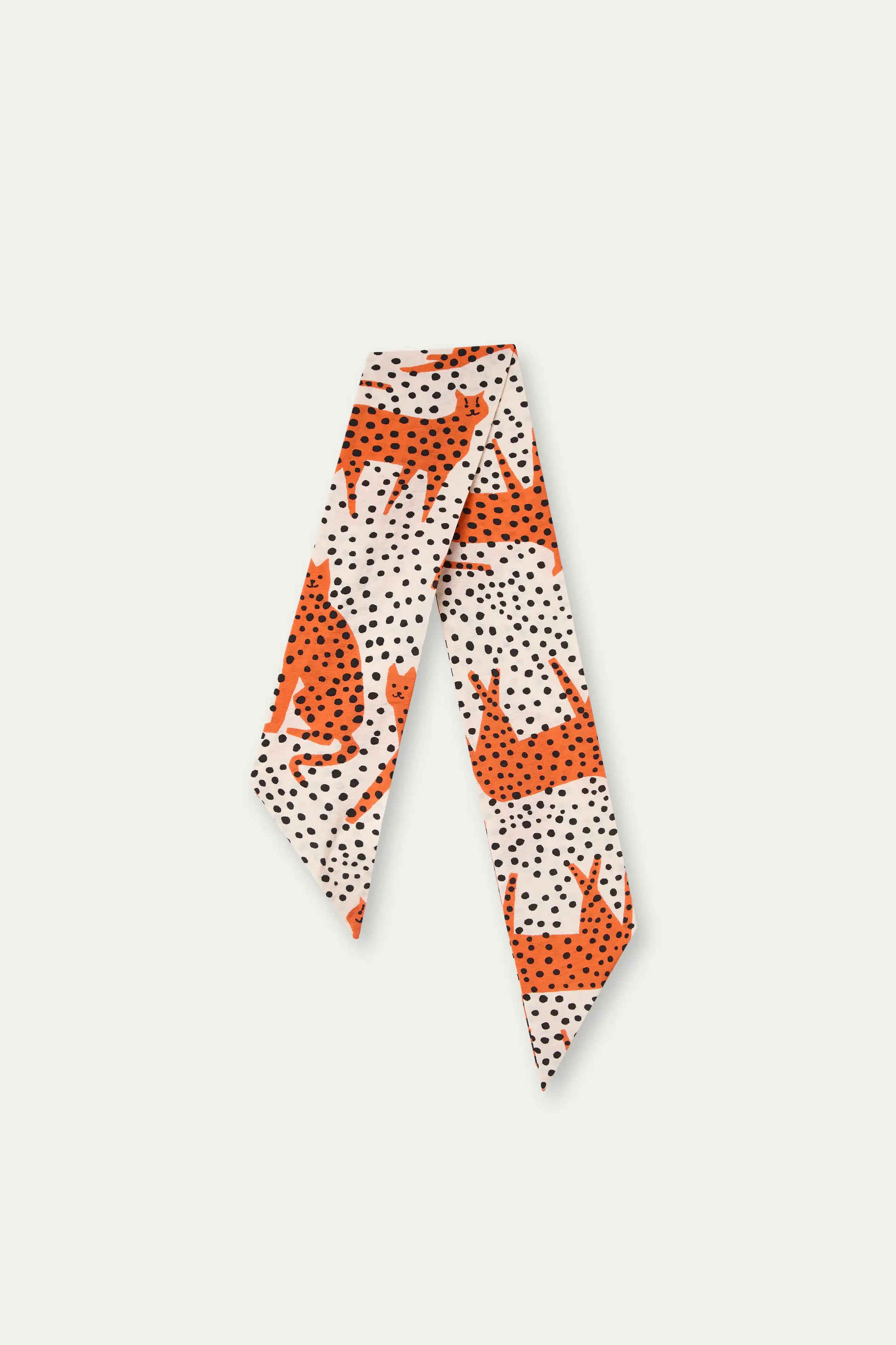 Pañuelo crepé ligero con estampado Tano - Image 2