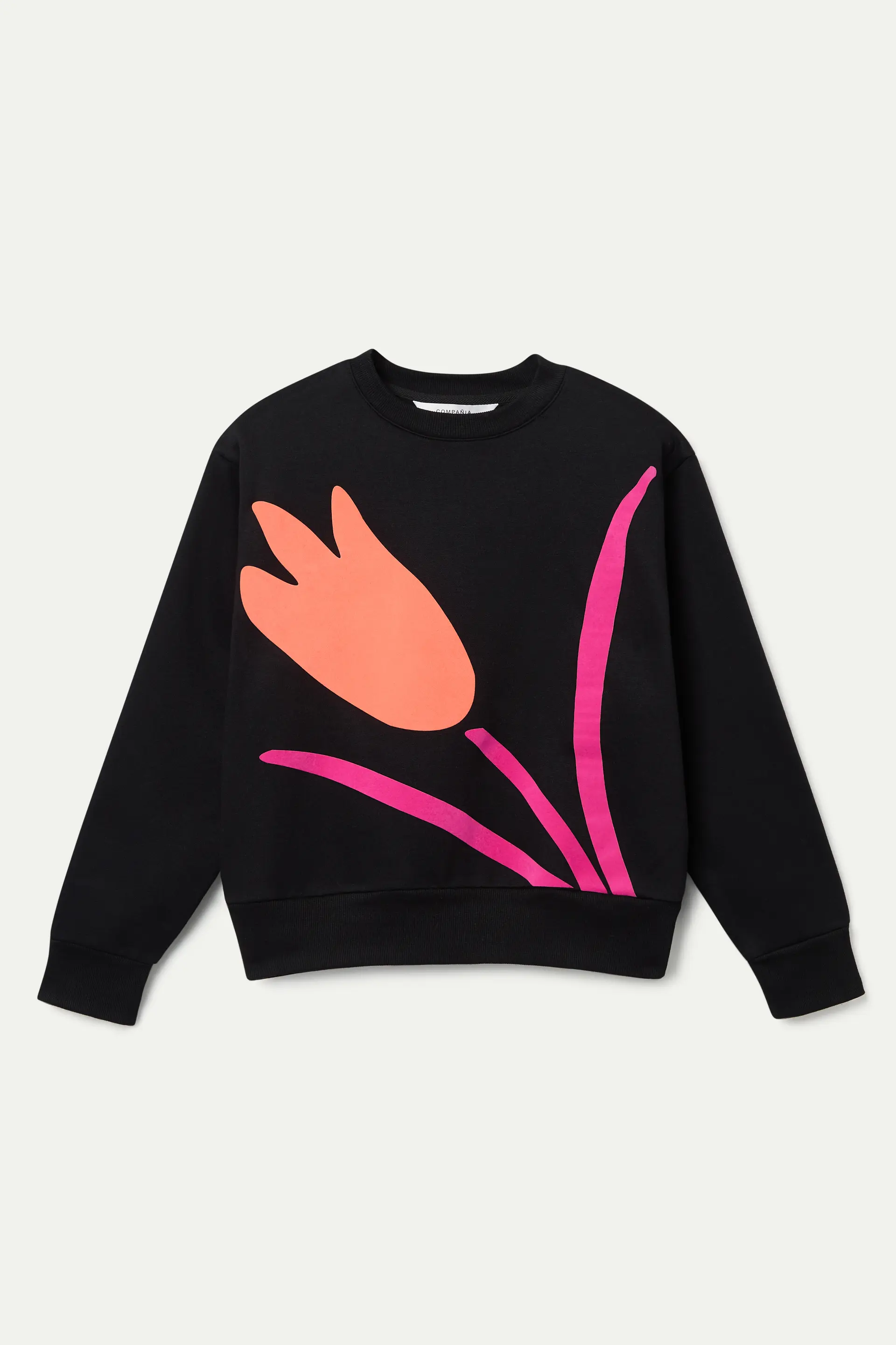 Sudadera con print de flor - Image 2
