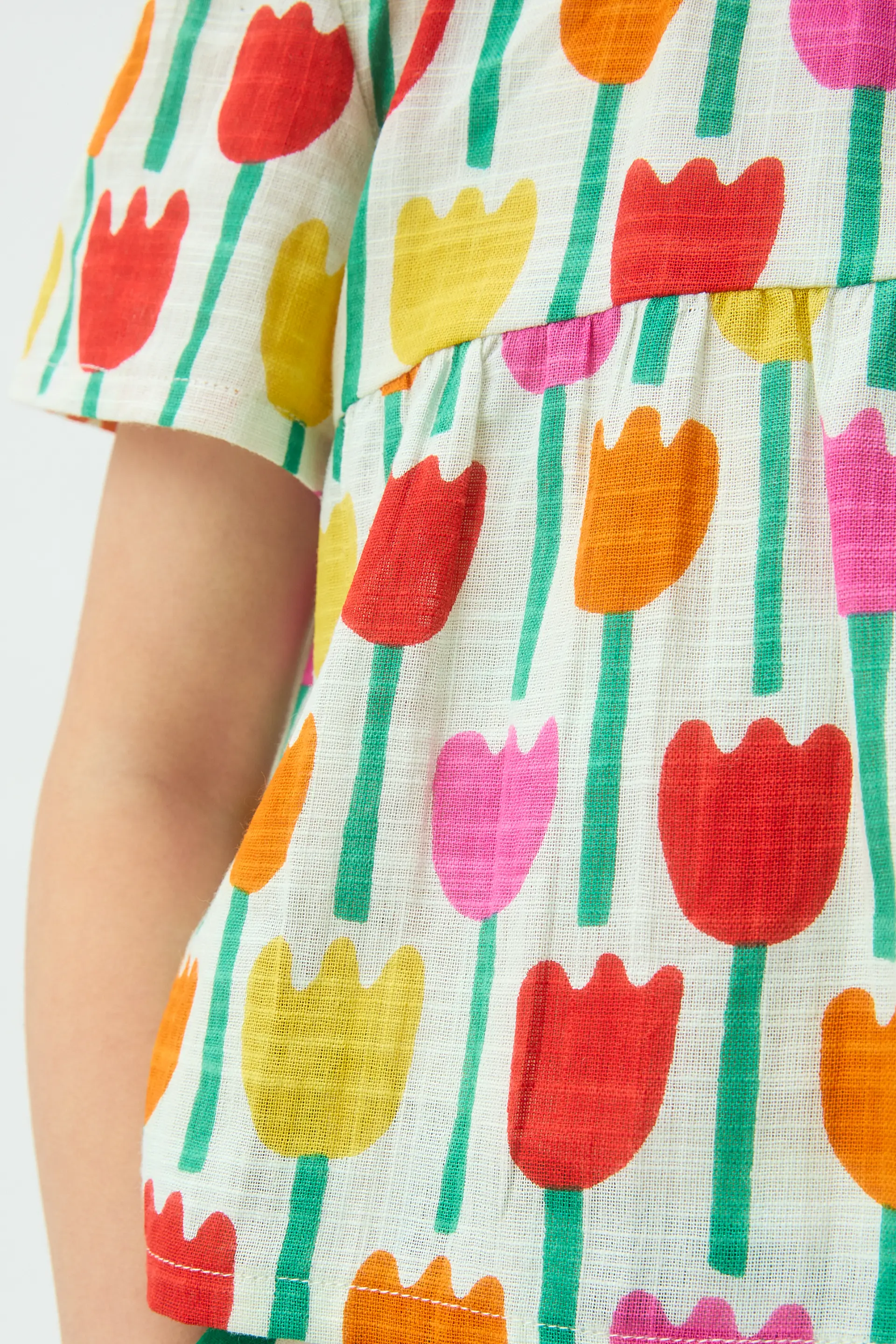 Top de niña con estampado Tulipa - Image 3