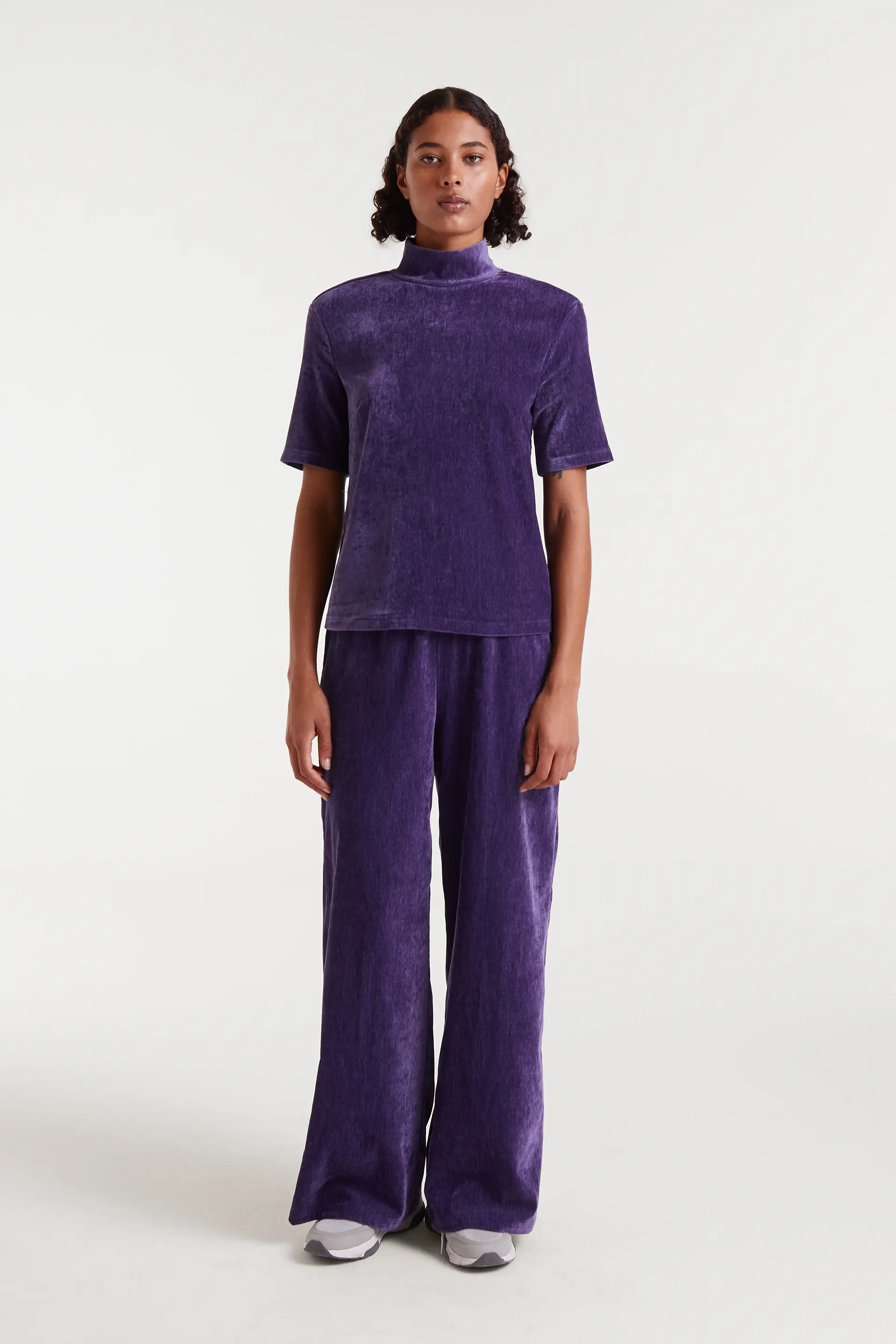 Top terciopelo morado - Image 5