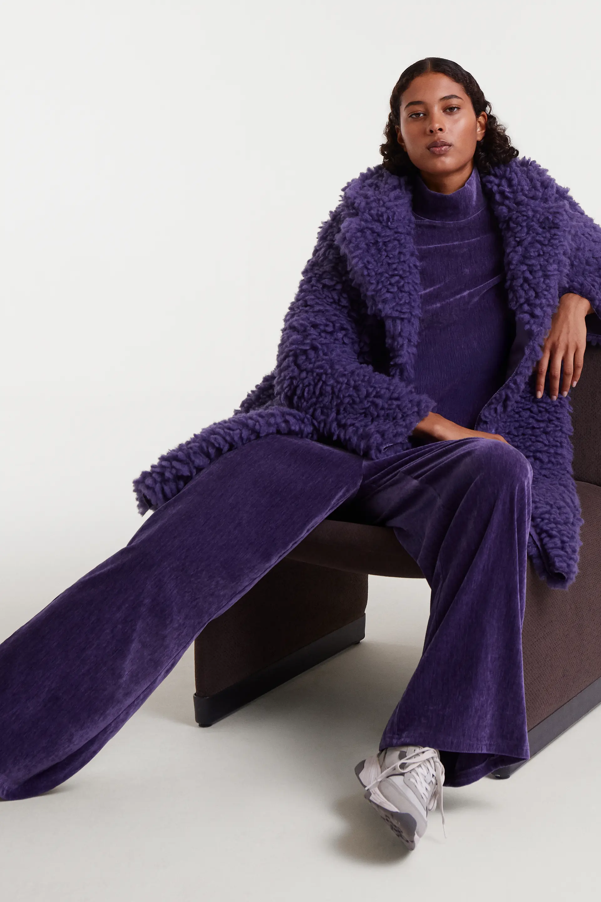 Top terciopelo morado - Image 6