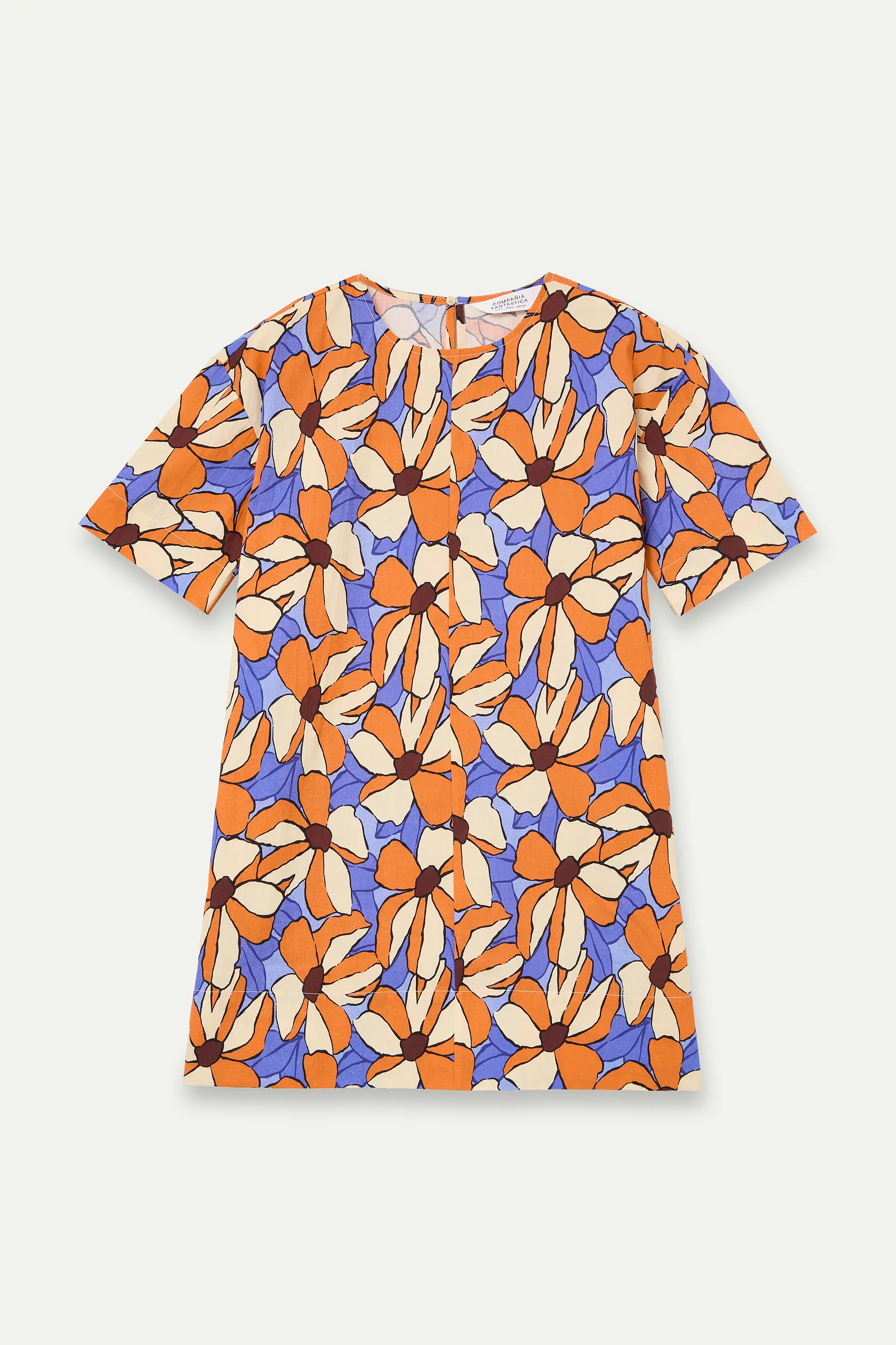 Vestido corto con estampado Marigold - Image 2