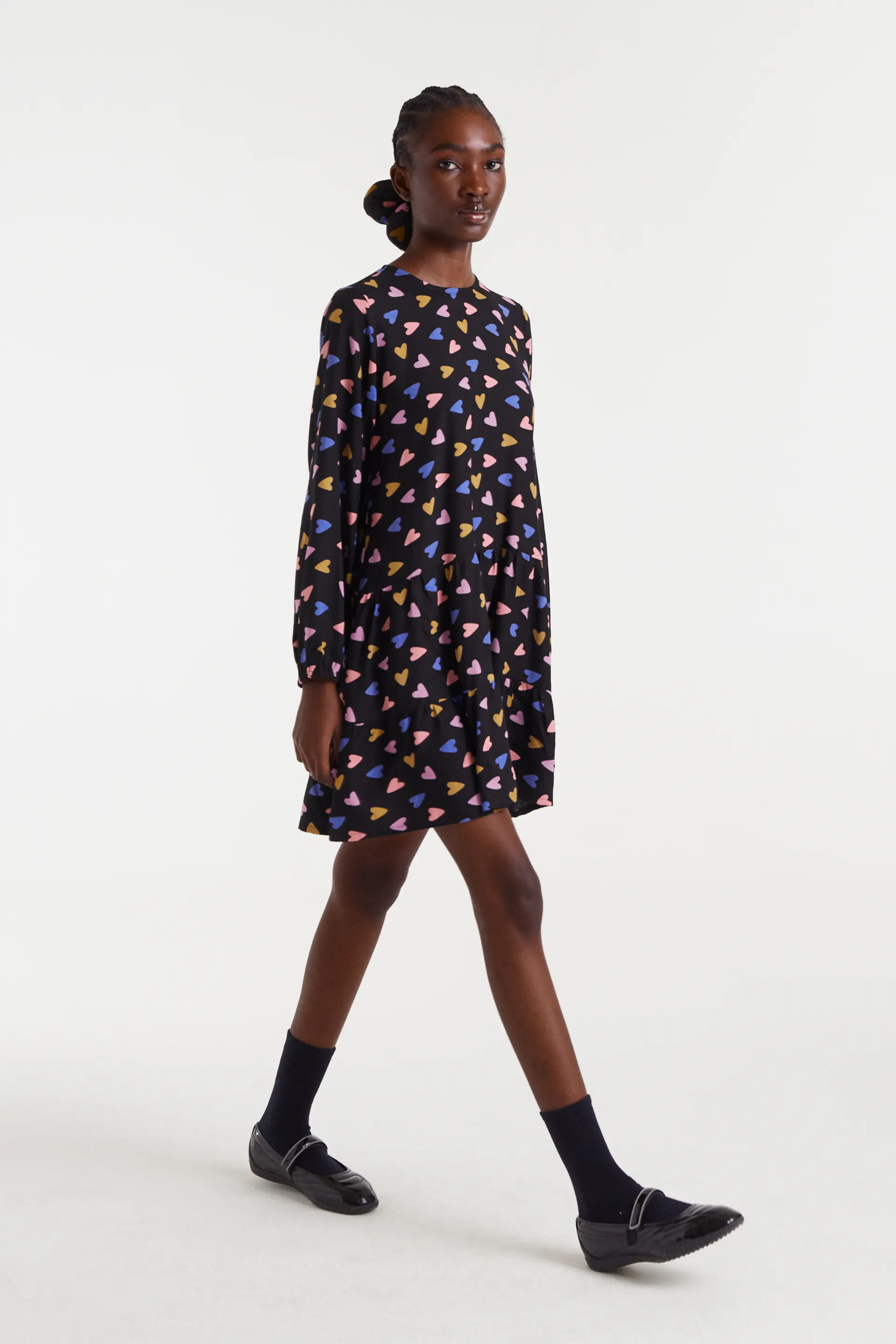 Vestido corto con estampado Potpourri - Image 5