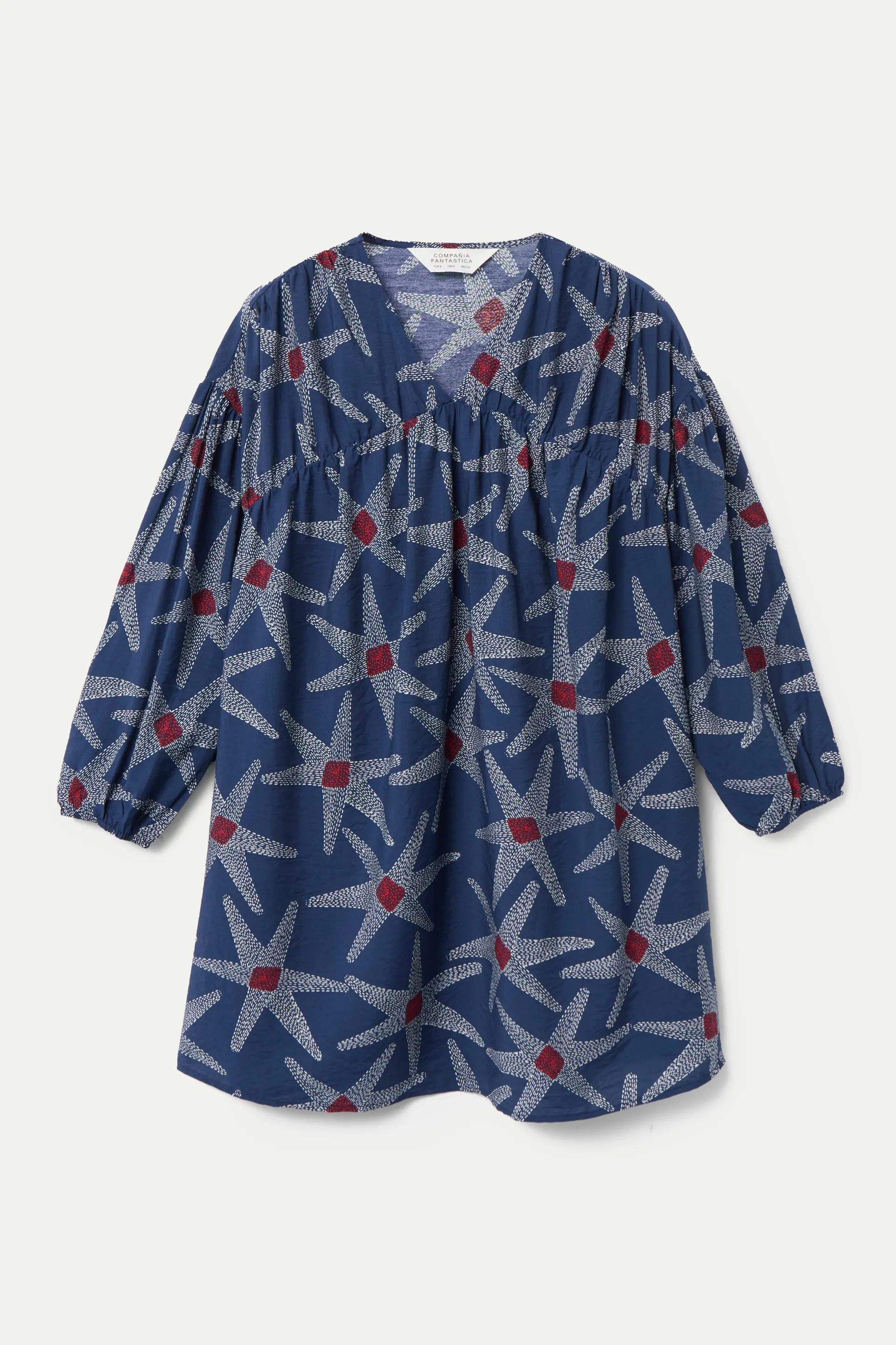 Vestido corto con estampado Starships - Image 5