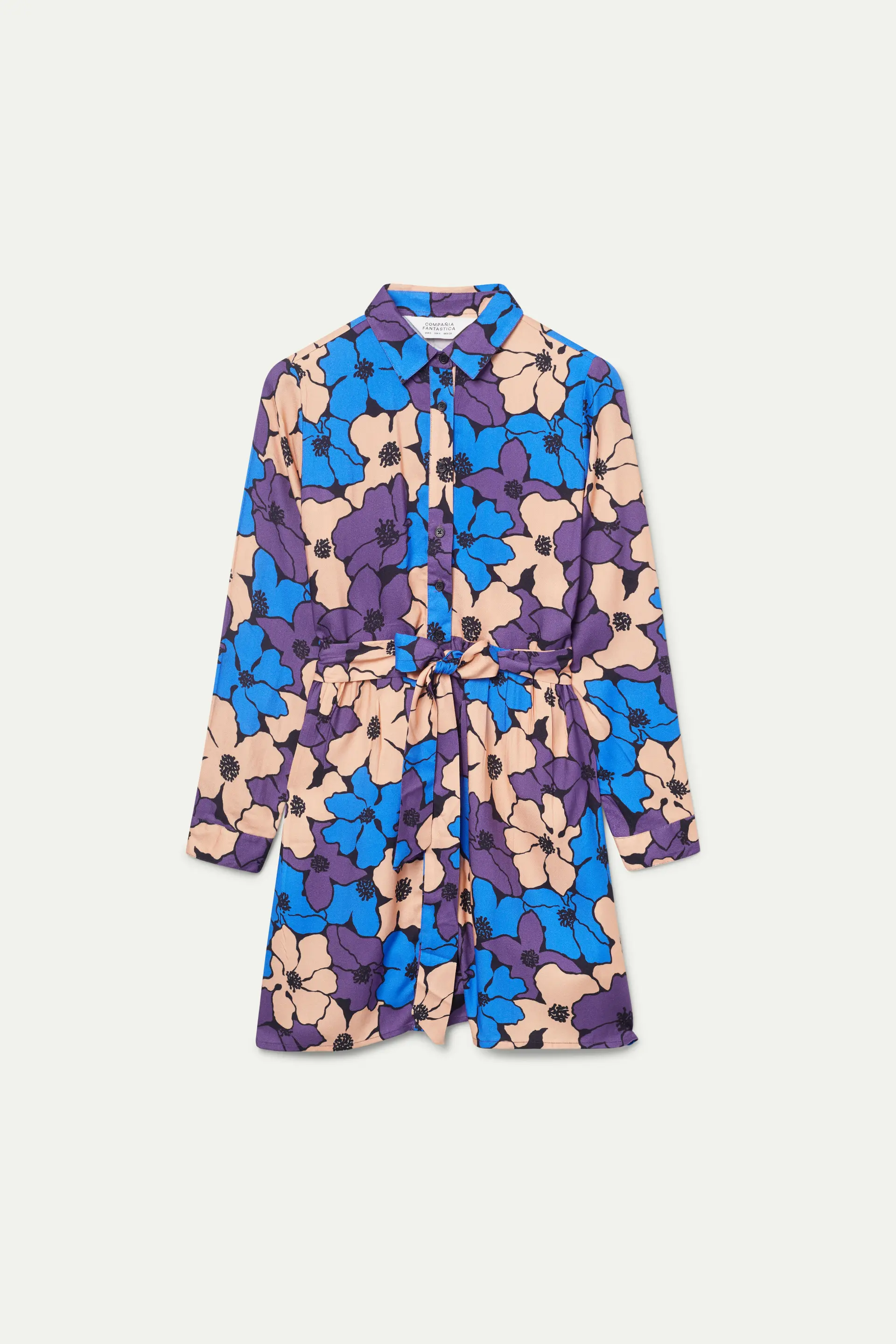 Vestido corto estampado floral Camille - Image 2
