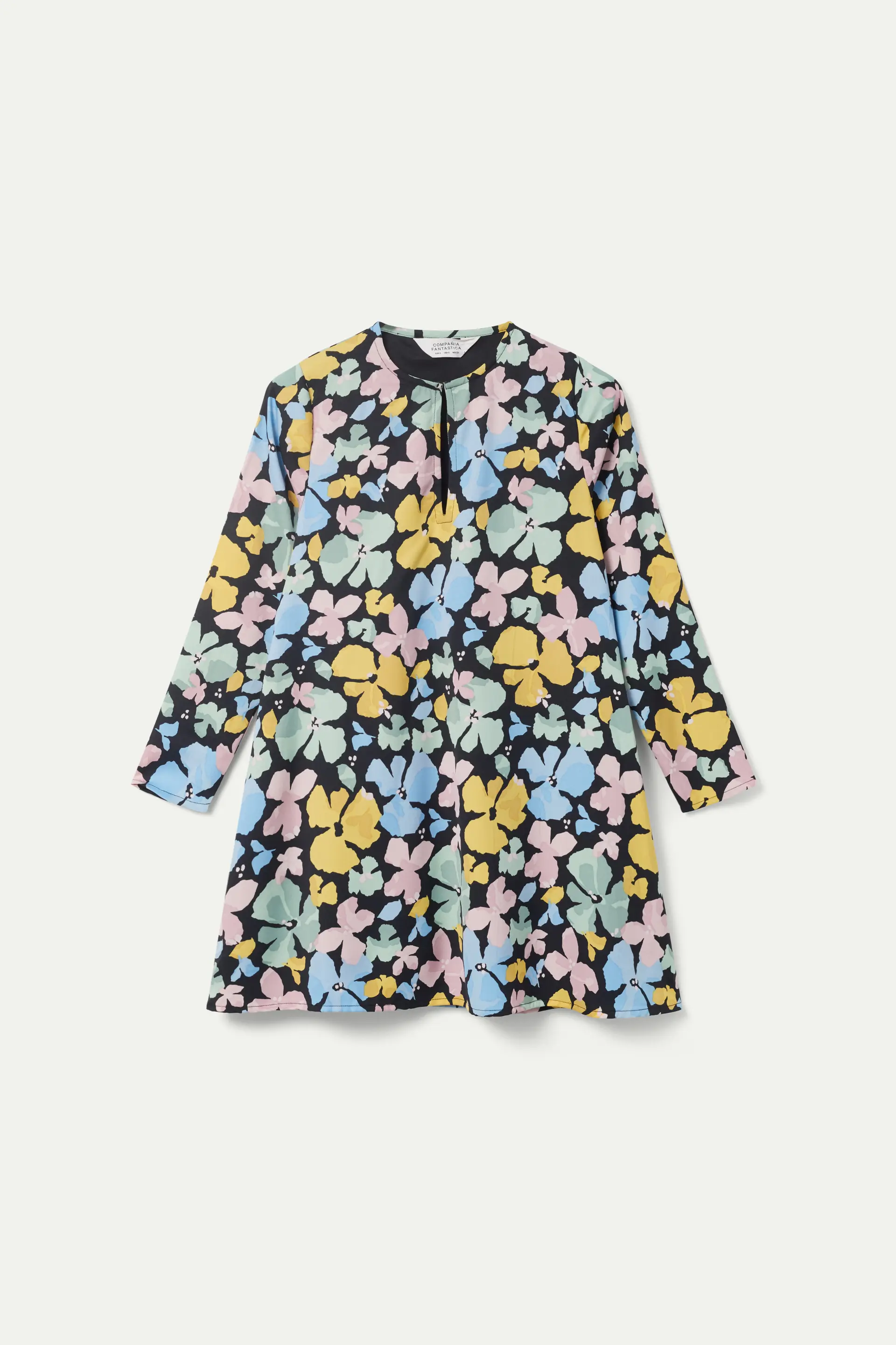 Vestido corto estampado floral Jacinto - Image 2