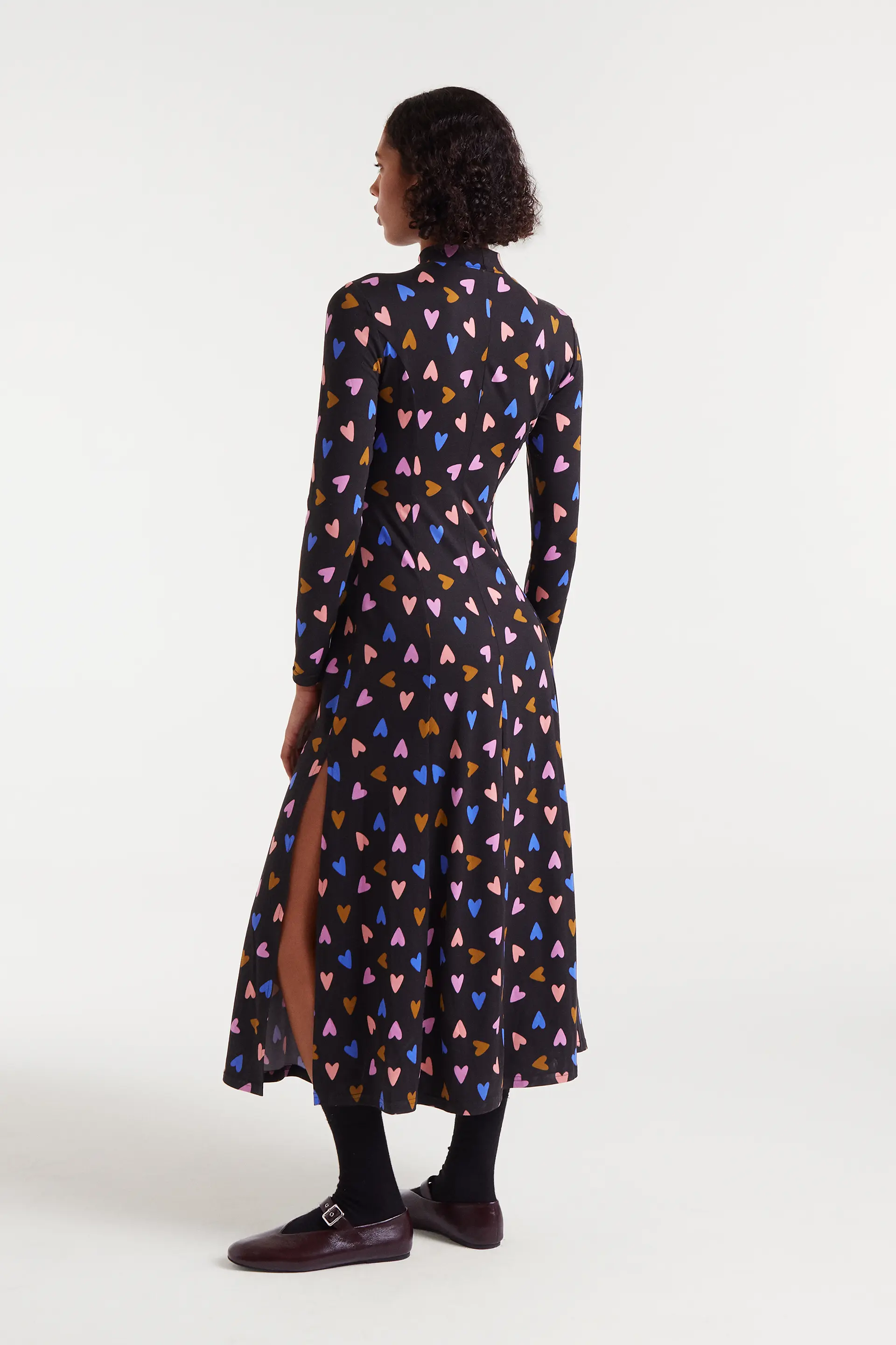 Vestido largo con estampado Potpourri - Image 3