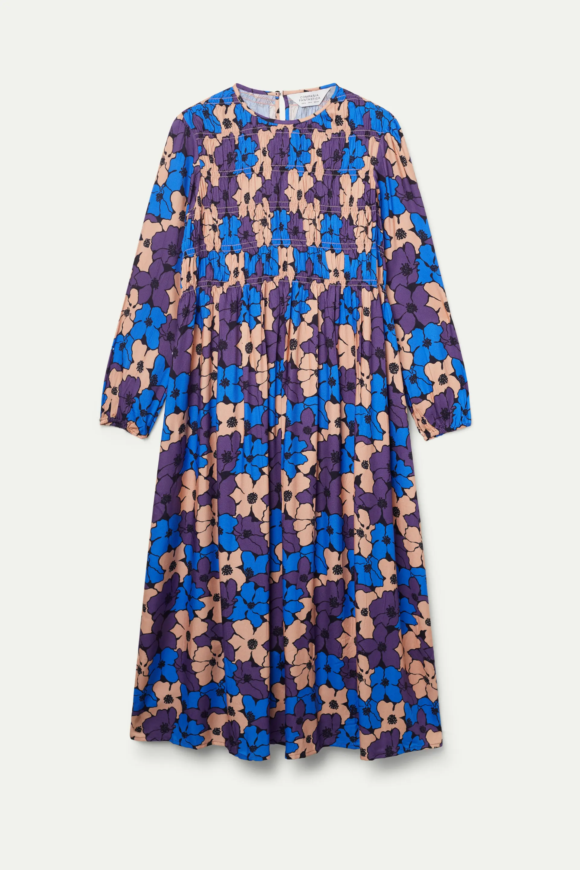 Vestido largo estampado floral Camille - Image 2