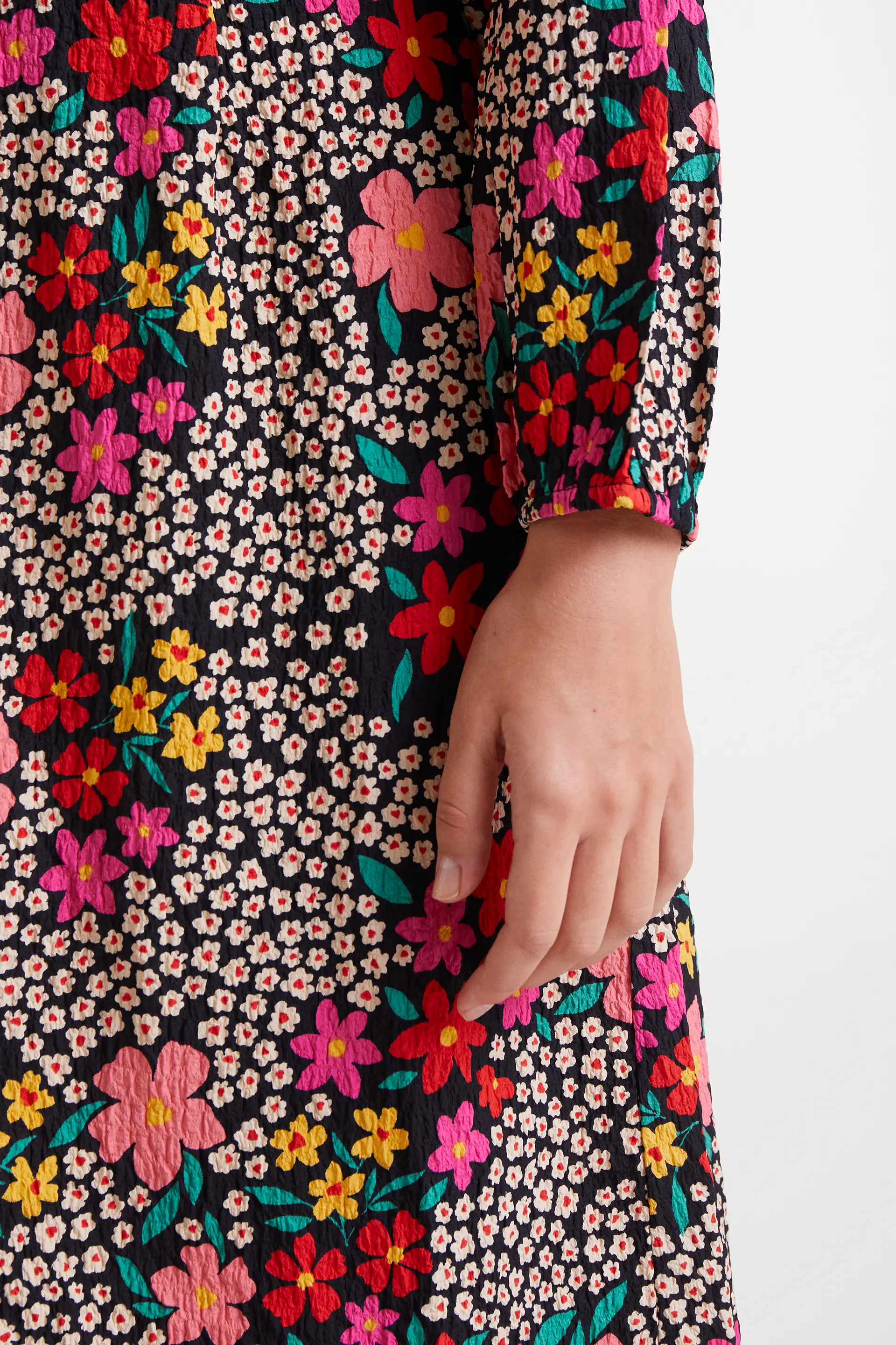 Vestido midi con estampado Giardino - Image 4