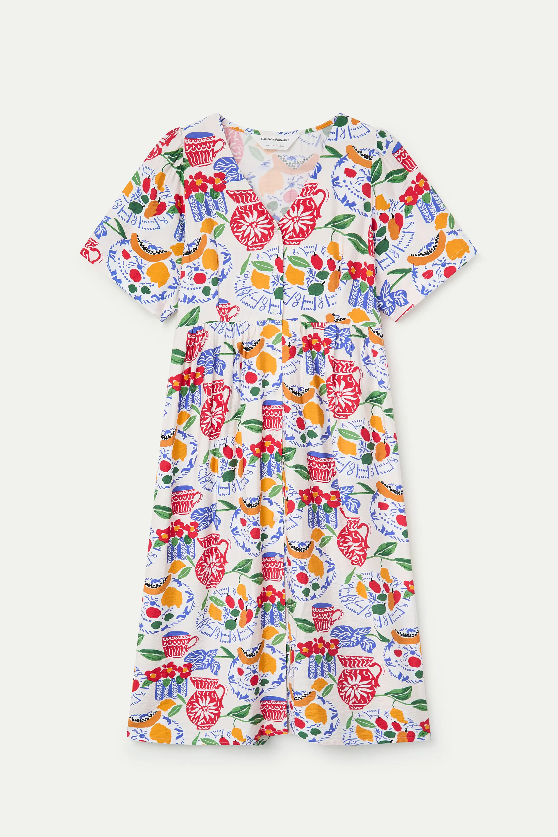 Vestido midi con estampado Lush - Image 2