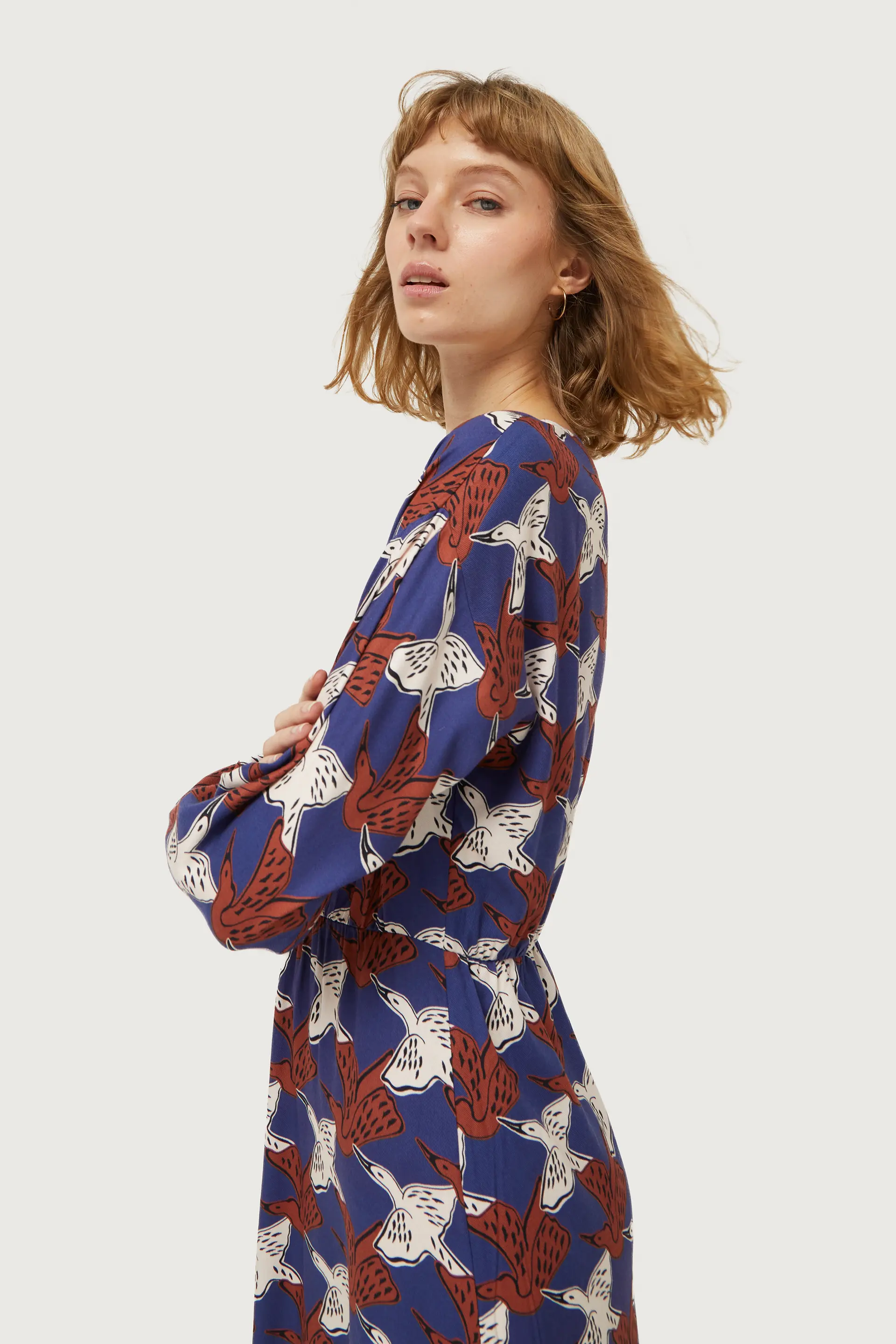 Vestido midi estampado de animales Garza - Image 4